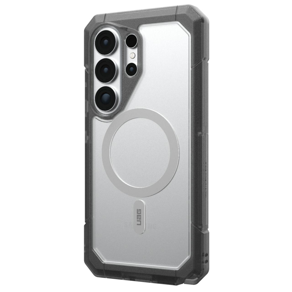 UAG Husa Trooper Magnetic Samsung Galaxy S26 Ultra Clear/Ash (2 parti: spate + protectie margini) [11]