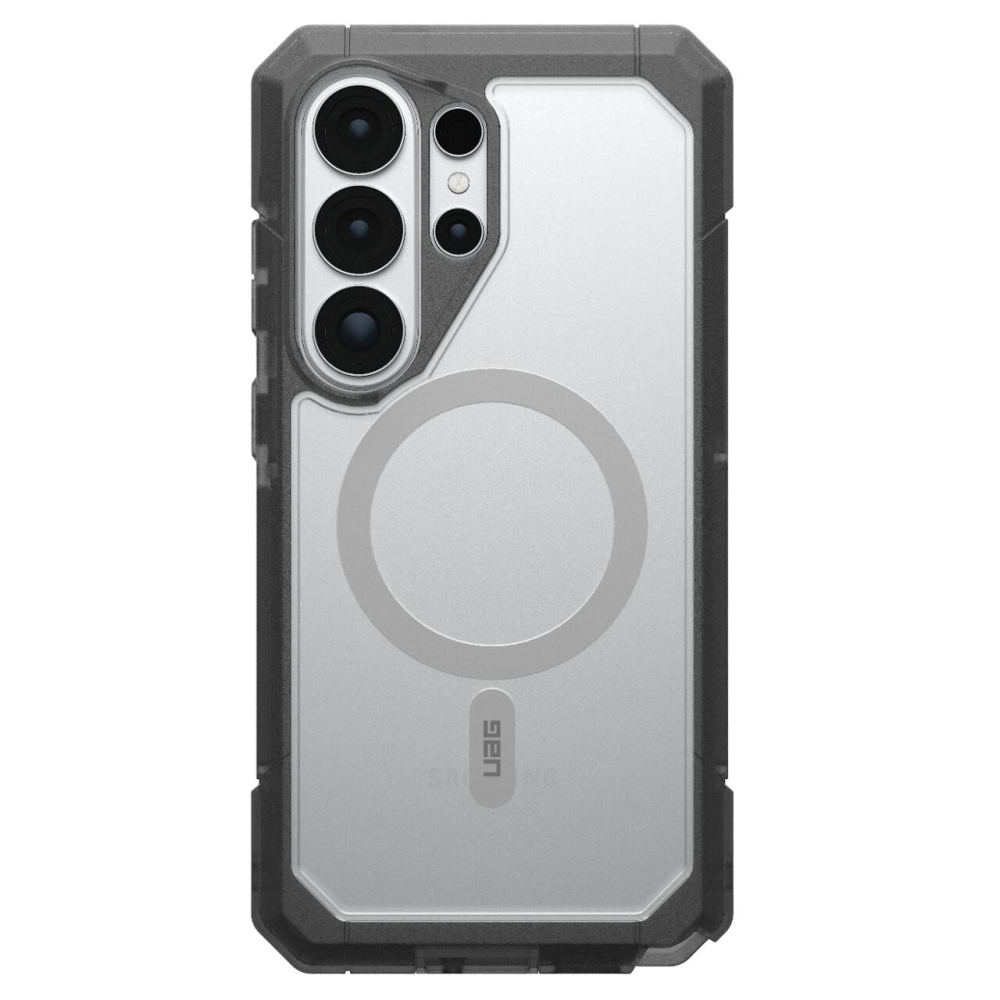 UAG Husa Trooper Magnetic Samsung Galaxy S26 Ultra Clear/Ash (2 parti: spate + protectie margini) [10]