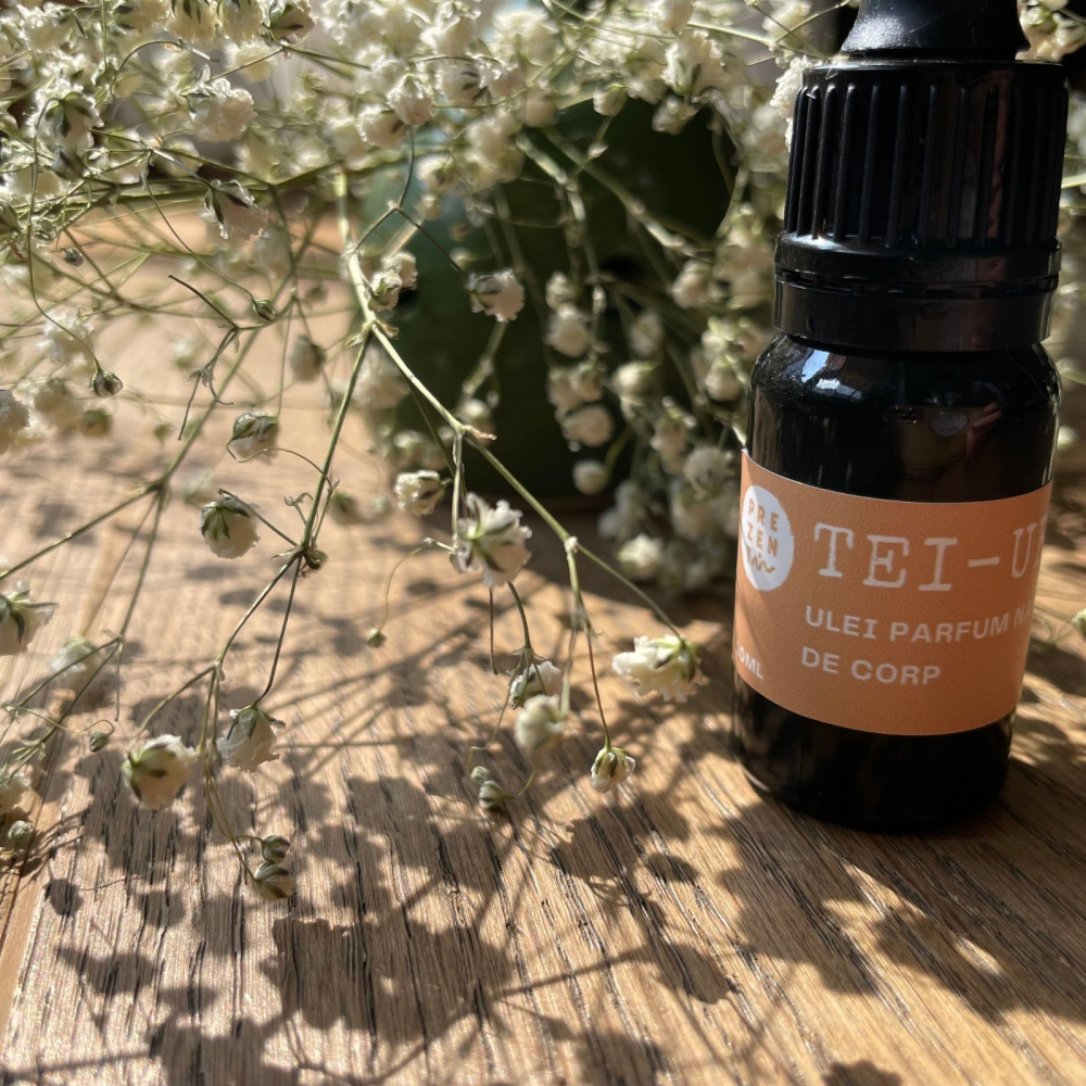 Ulei parfum  de tei, natural, pentru corp, premium, hand made - 10 ml [3]