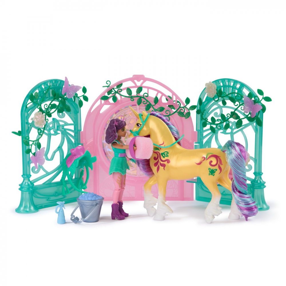 Unicorn academy set papusa ava si unicornul leaf cu accesorii [2]