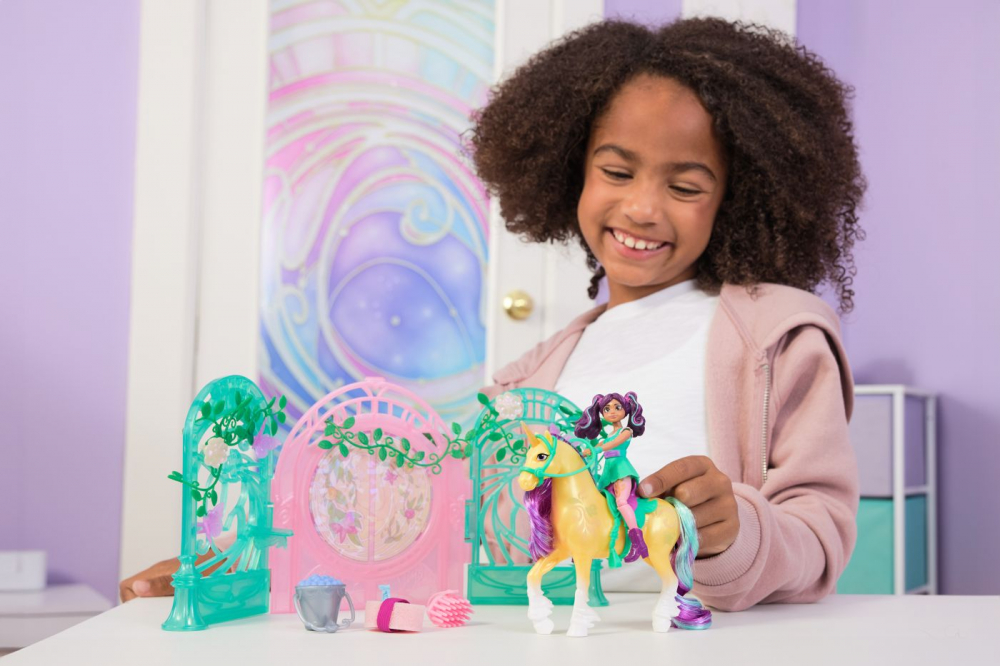 Unicorn academy set papusa ava si unicornul leaf cu accesorii [3]