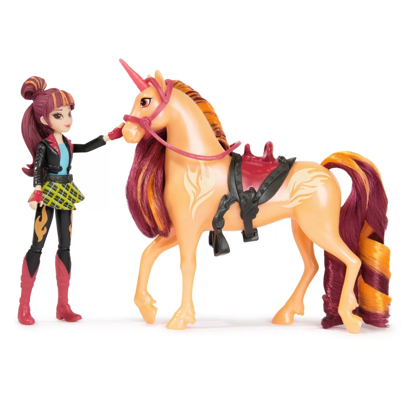 Unicorn academy set unicorn cinder si papusa valentina, varsta de la 4 ani la 8 ani [3]