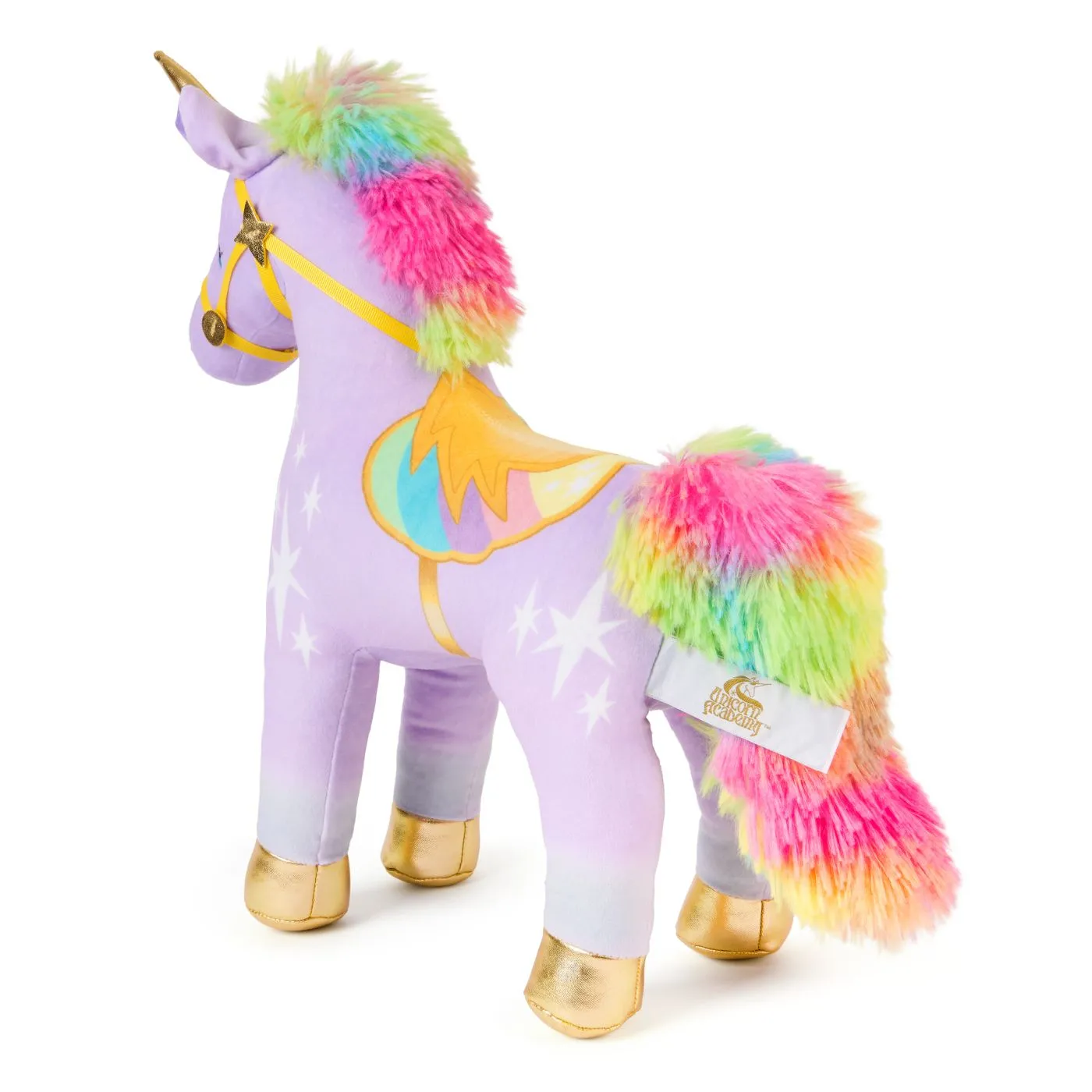 Unicorn academy unicornul wildstar de plus luminos 38cm, copii varsta 1 an pana la 5 ani [7]