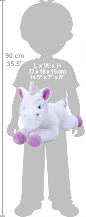 Unicorn Ecokins - Jucarie Plus Wild Republic 30 cm [2]