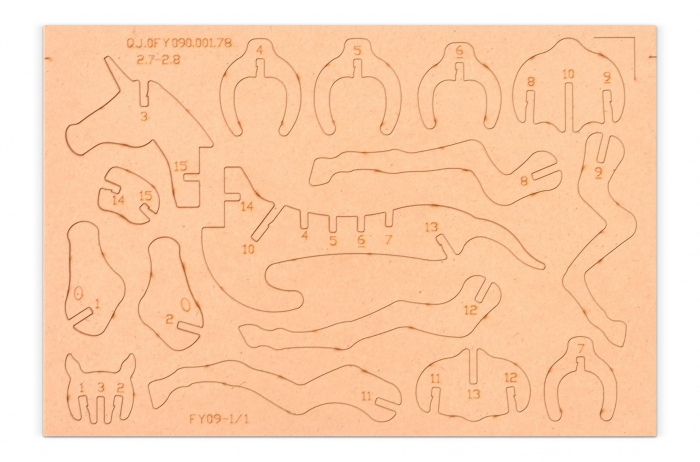 Unicornul Fermecat - Kit de creatie din plastilina si lemn [4]