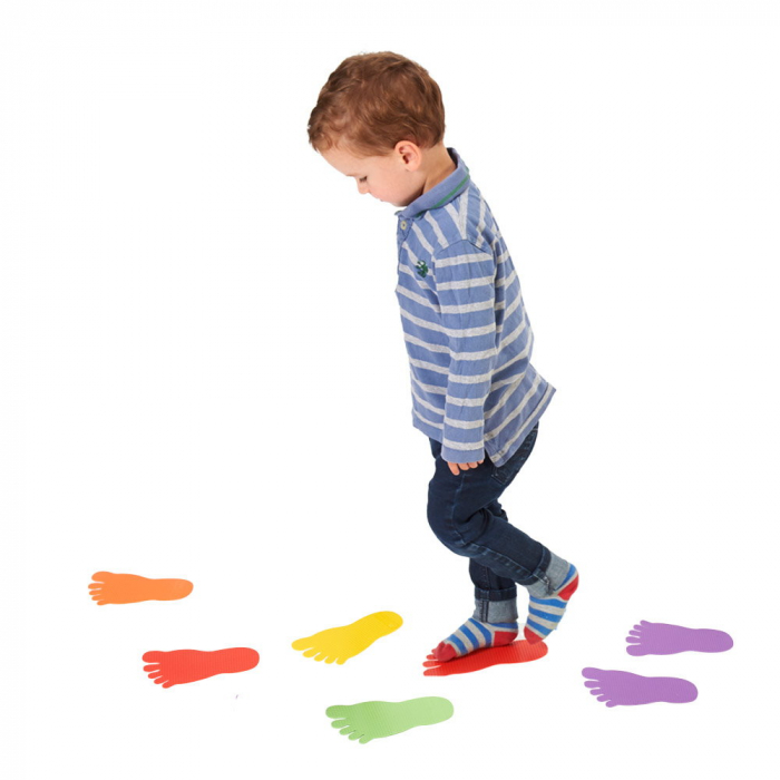 Urme de picioare, set 12 bucati, Edx Education, 2-7 ani [2]