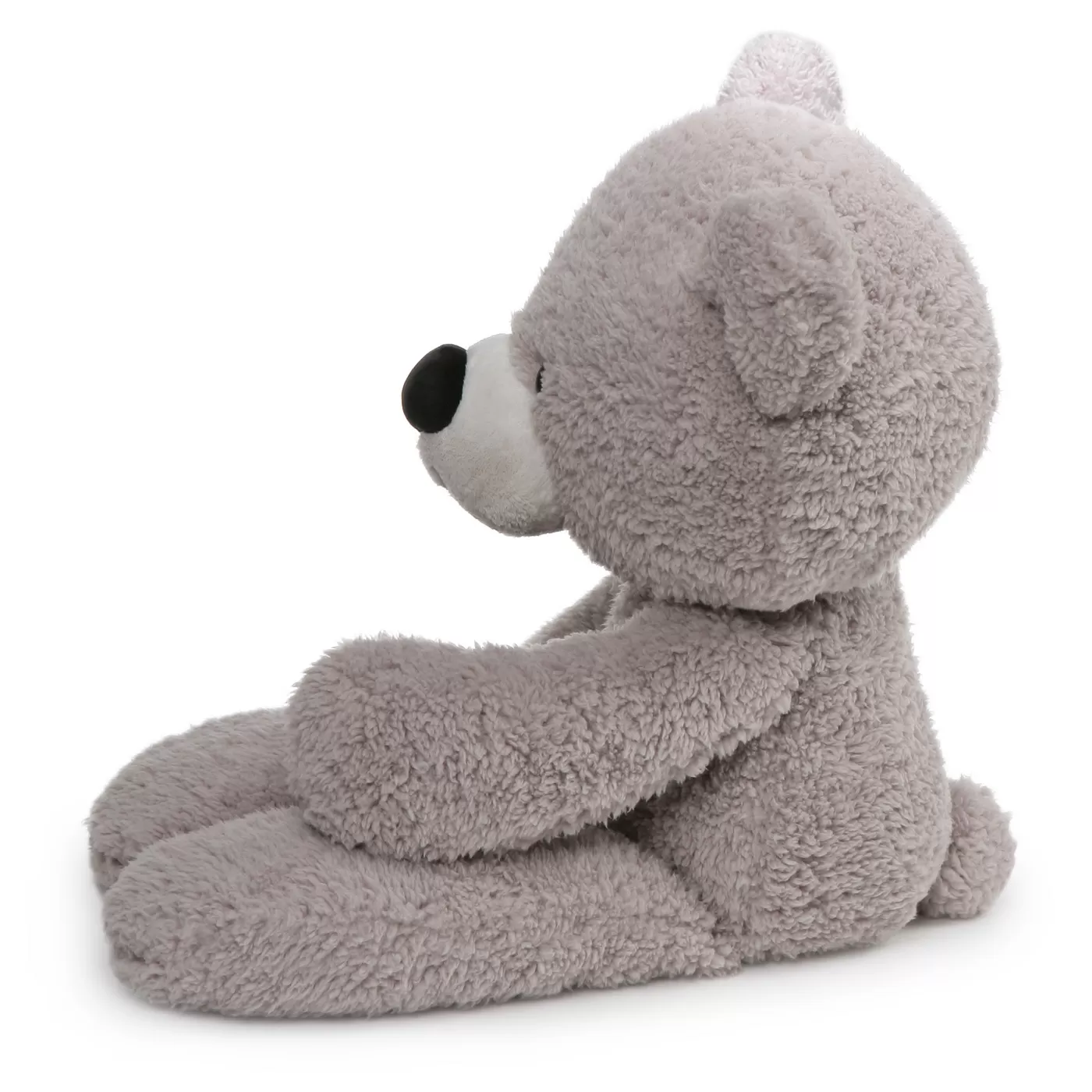 Ursulet de plus fuzzy gri 61cm [2]