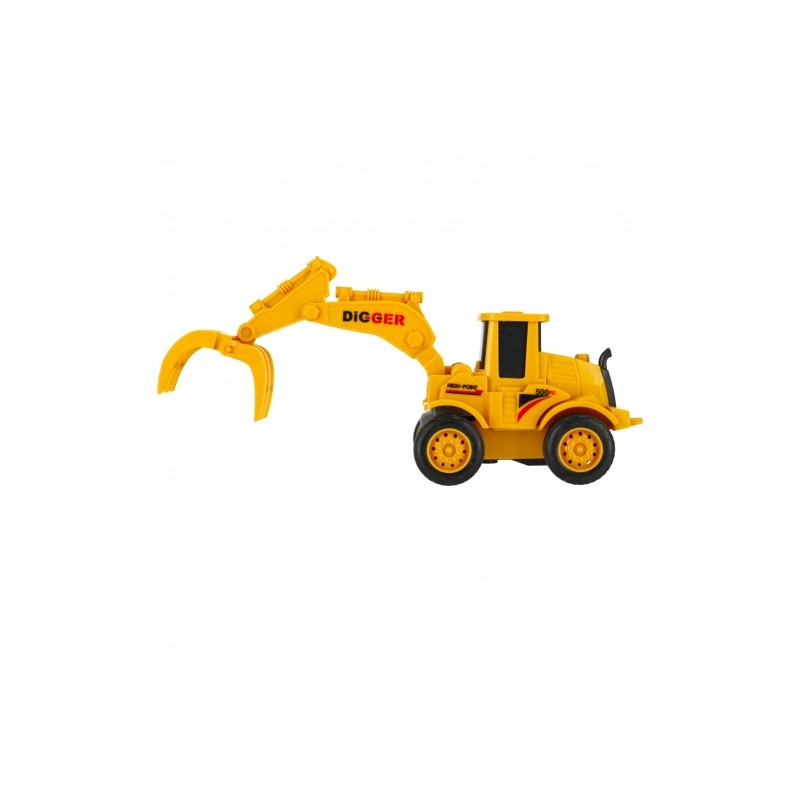 Utilaj de constructie MegaCreative 501590, 15cm, diverse modele, plastic, galben, 3+ ani [8]