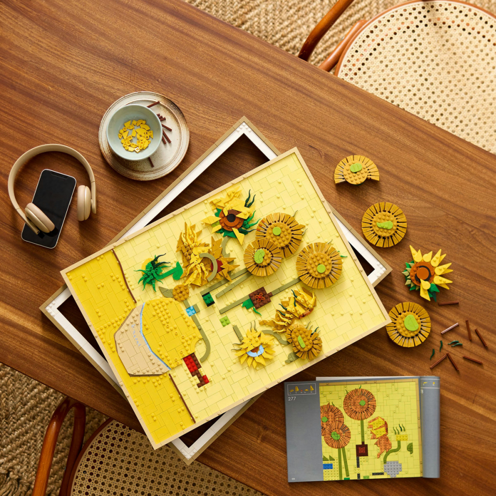 Vincent van Gogh – Floarea soarelui cod lego 31215 [4]