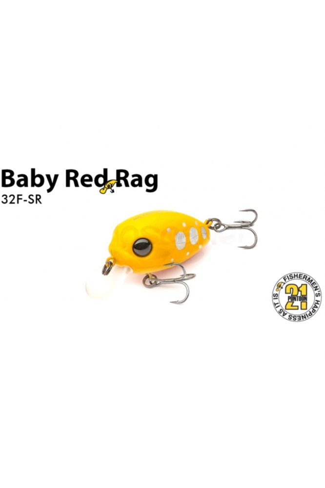 Vobler Pontoon21 Baby RedRag 32F-SR 3.2cm 4.8g R44 F 3.2cm 4.8g R44 [3]