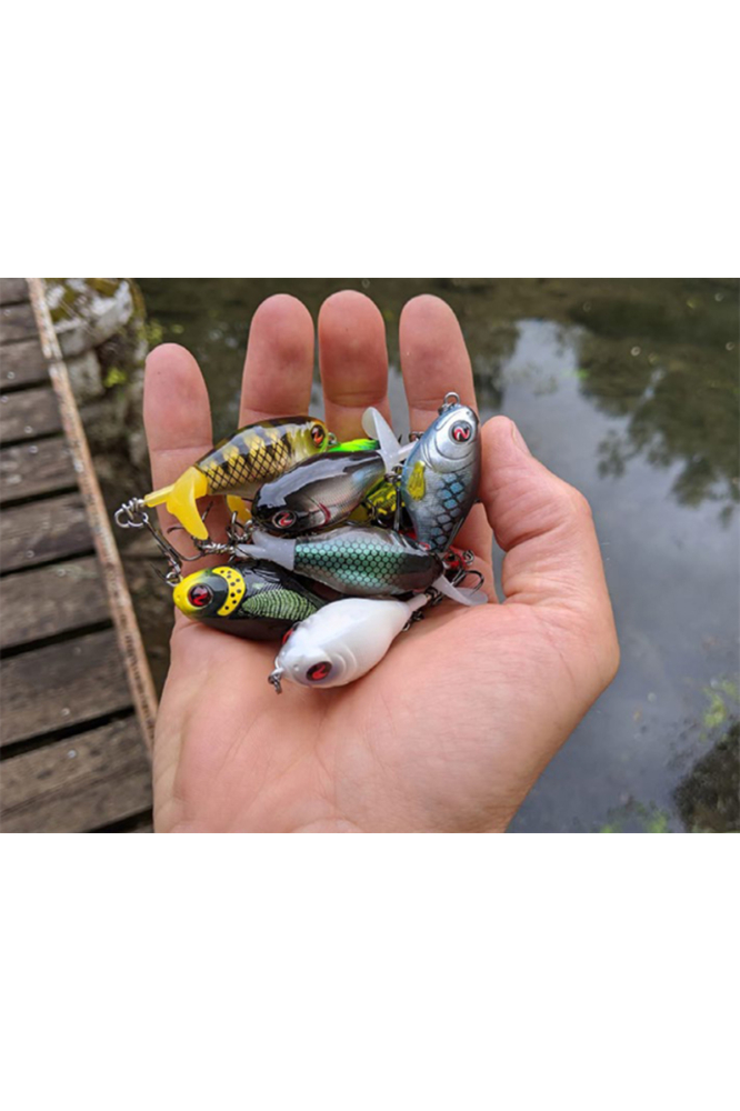 Vobler River2Sea Whopper Plopper 75 7.5cm 16.5g Perca 46 F 7.5cm 16.5g Perca 46 [3]