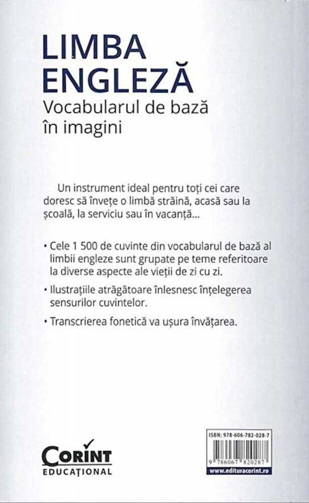 Vocabularul de baza in imagini - Limba engleza [2]