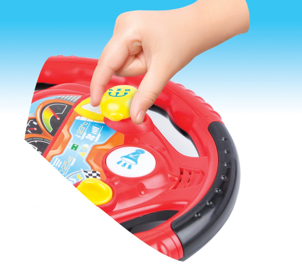Volan cu sunete si lumini pentru bebelusi, winfun, varsta de la 2 ani la 4 ani [10]