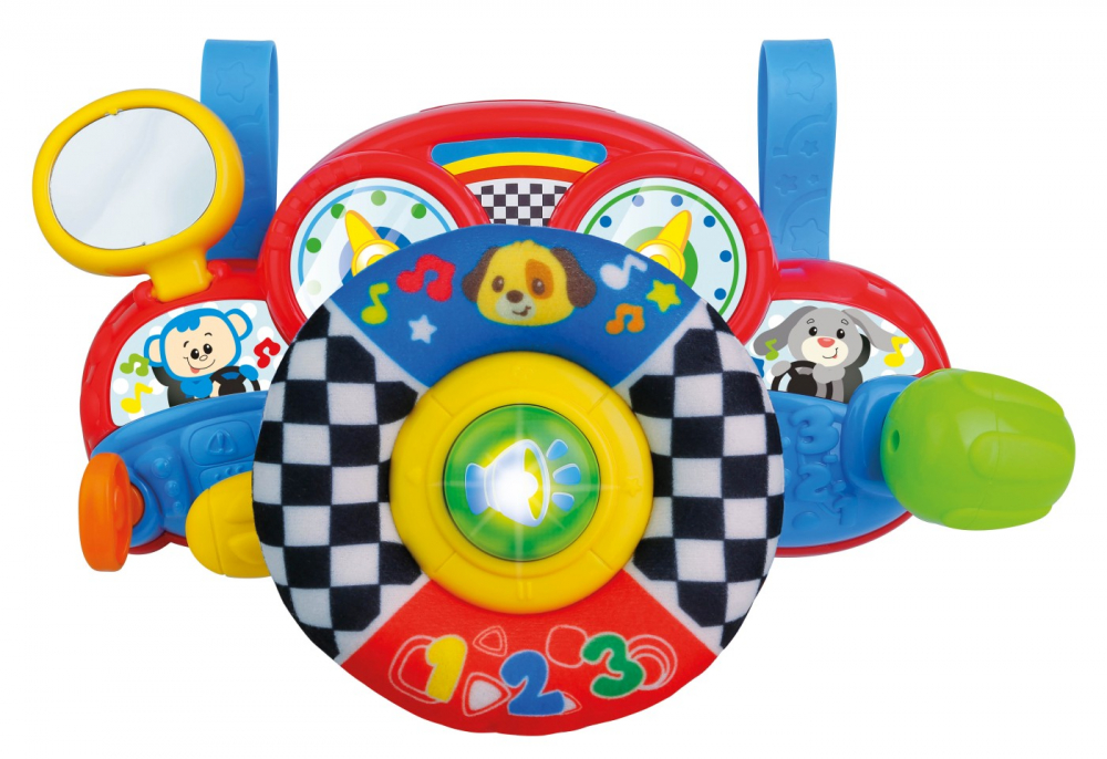 Volan muzical pentru bebelusi pentru bebelusi, winfun, varsta de la 3 luni la 2 ani [2]