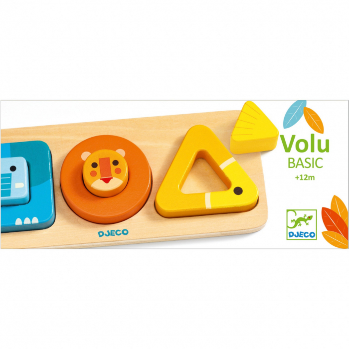 Volubasic, Jucarie Sortator Montessori, Puzzle stratificat, Djeco [3]