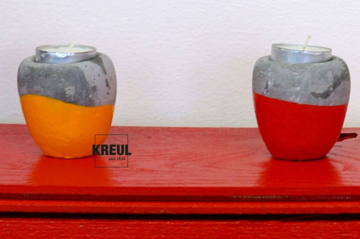 Vopsea acrilica glossy Basic Kreul, set 6 buc x 20 ml [3]