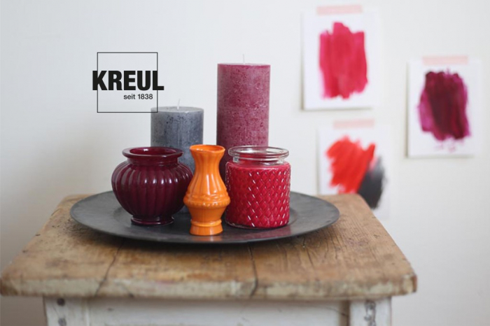 Vopsea acrilica glossy Basic Kreul, set 6 buc x 20 ml [4]