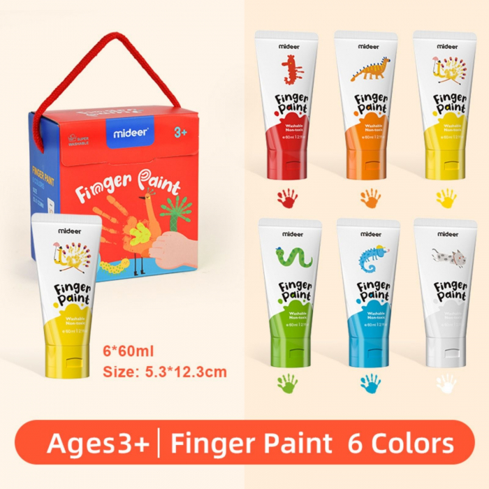 Vopsea pentru pictura cu degetele, fnger paint art [2]