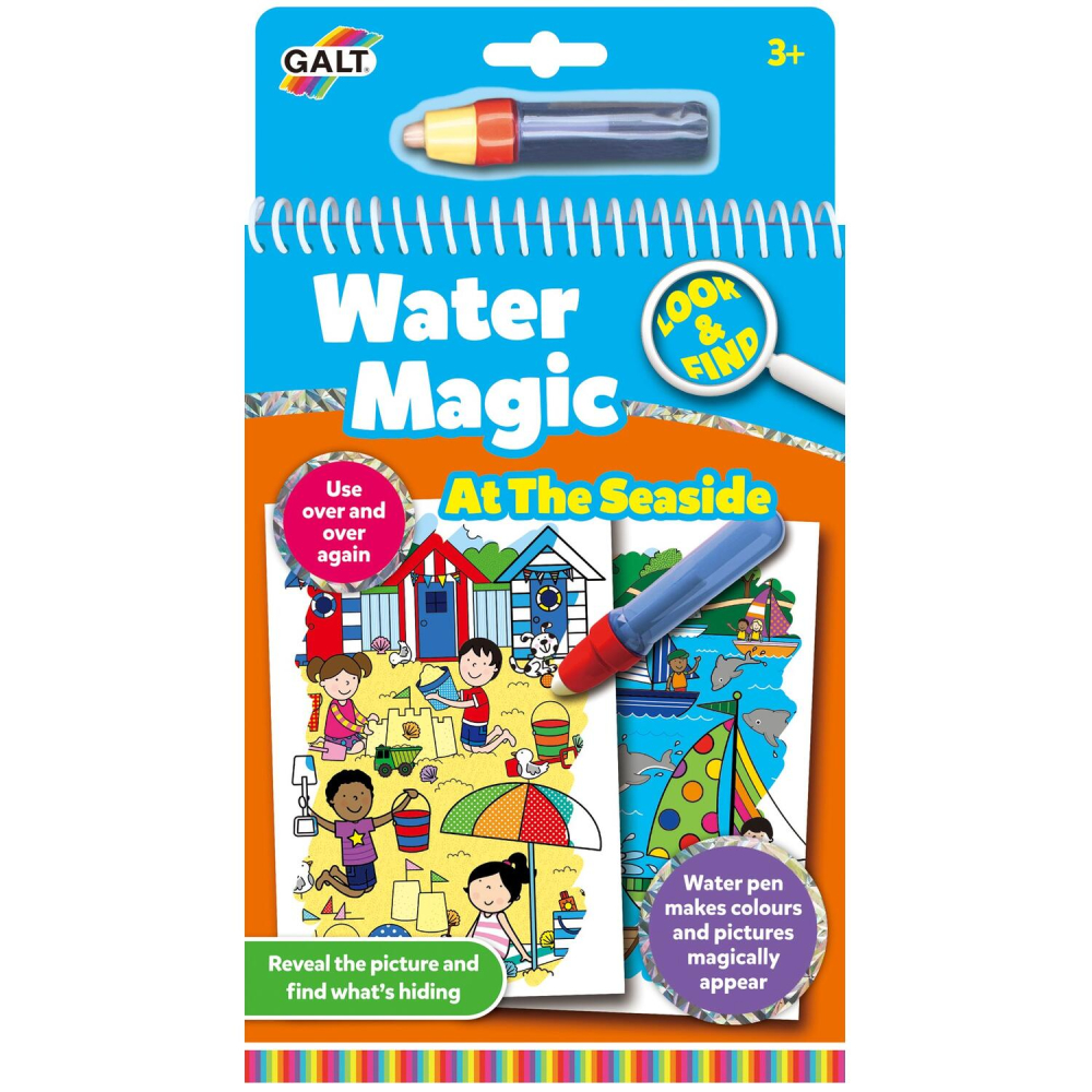 Carte de colorat cu apa magica Water Magic - La Mare [4]