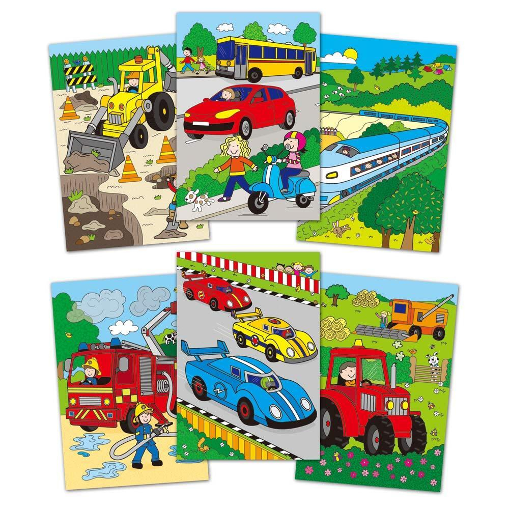 Water Magic: Carte de colorat Vehicule [2]