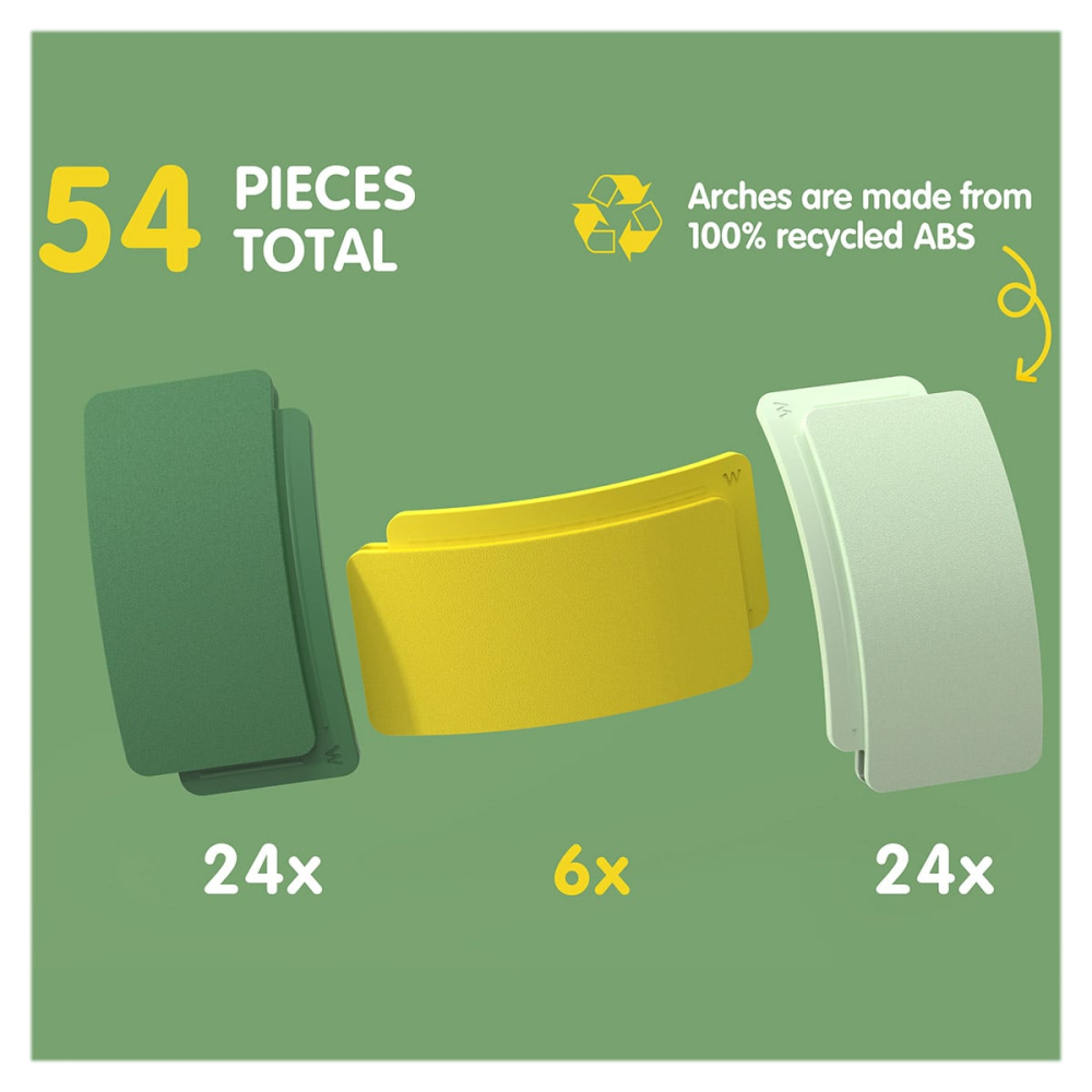 Waytoplay Arches, Builder set cu 54 piese, copii varsta 3-9 ani [5]