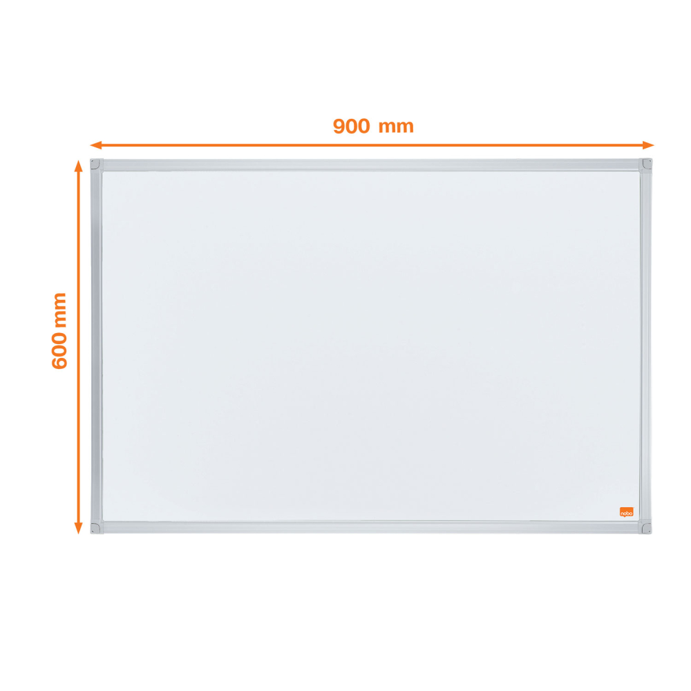 Whiteboard magnetic 60 x 90 cm essentials nobo [3]