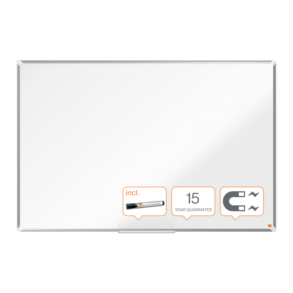 Whiteboard magnetic otel lacuit 100*150cm premium plus nobo [2]