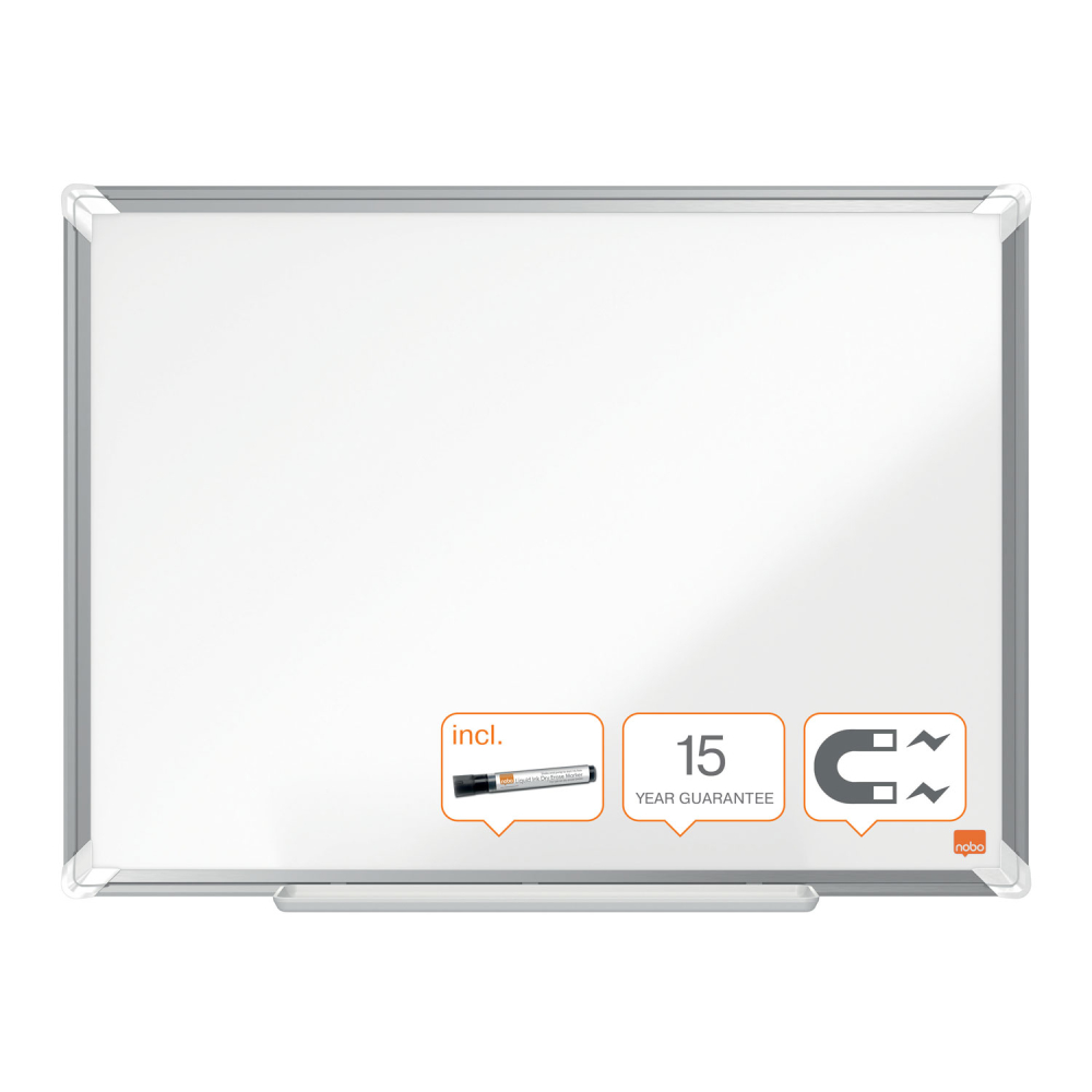 Whiteboard magnetic otel lacuit 45 x 60 cm premium plus nobo [2]