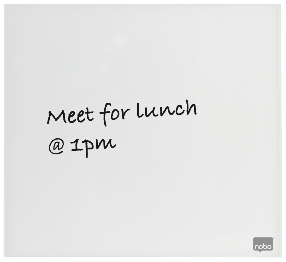 Whiteboard magnetic sticla 45*45 cm+accesorii diamond nobo [5]