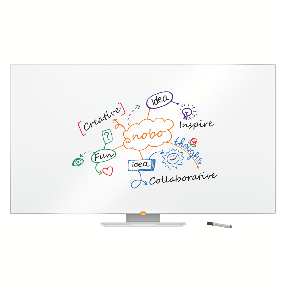 Whiteboard magnetic widescreen 70"(1561*883mm) nano clean nobo [4]