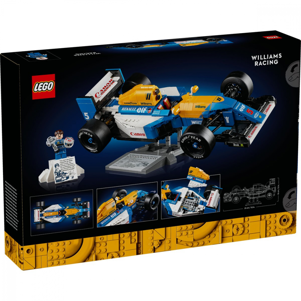 Williams Racing FW14B si Nigel Mansell cod lego 10353, varsta de la 14 ani la +15 ani [8]