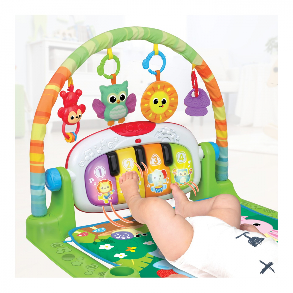 Winfun centru de activitati muzical prietenii din jungla deluxe, varsta de la 0 luni la 2 ani [10]