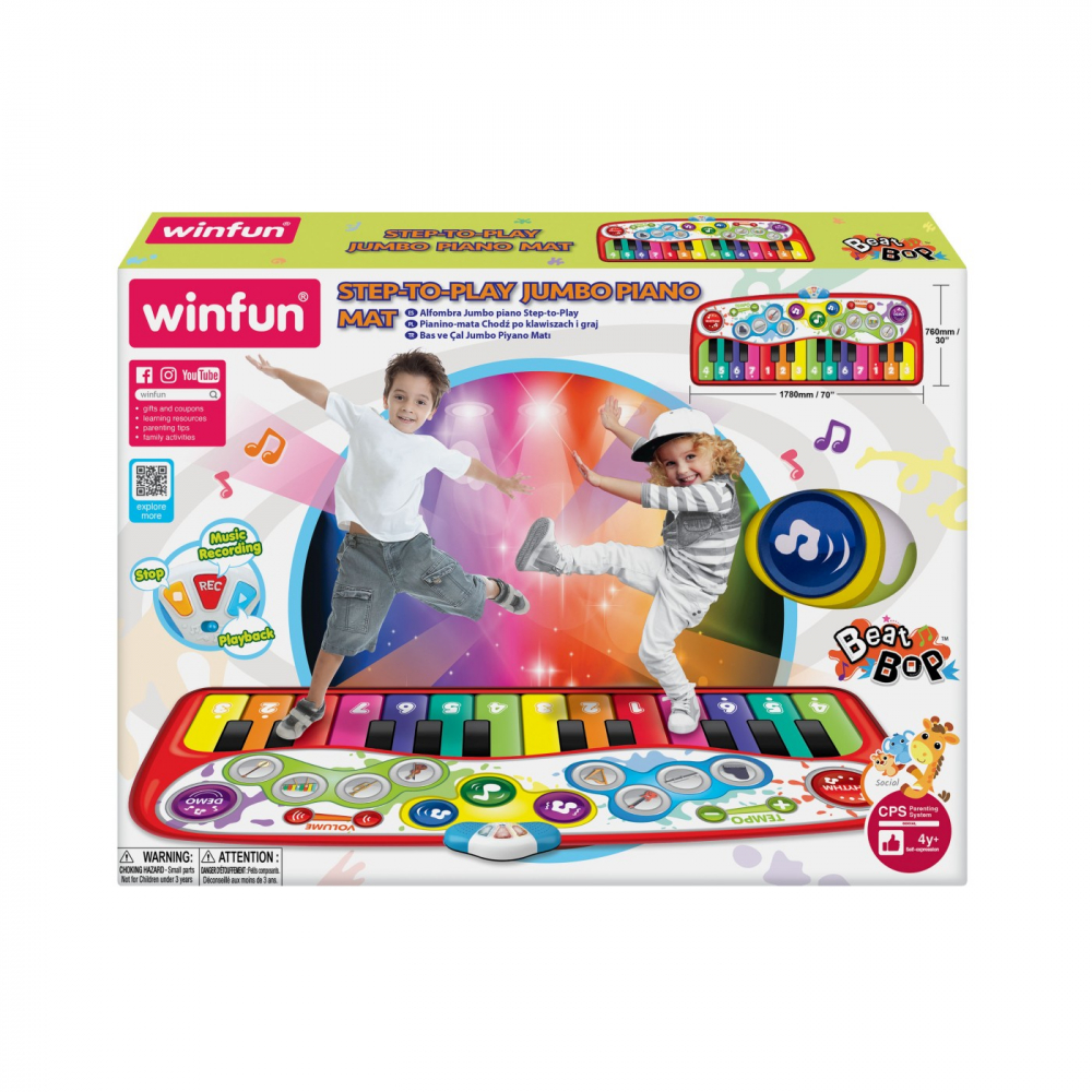 Winfun covoras pian, varsta de la 4 ani la 7 ani [1]