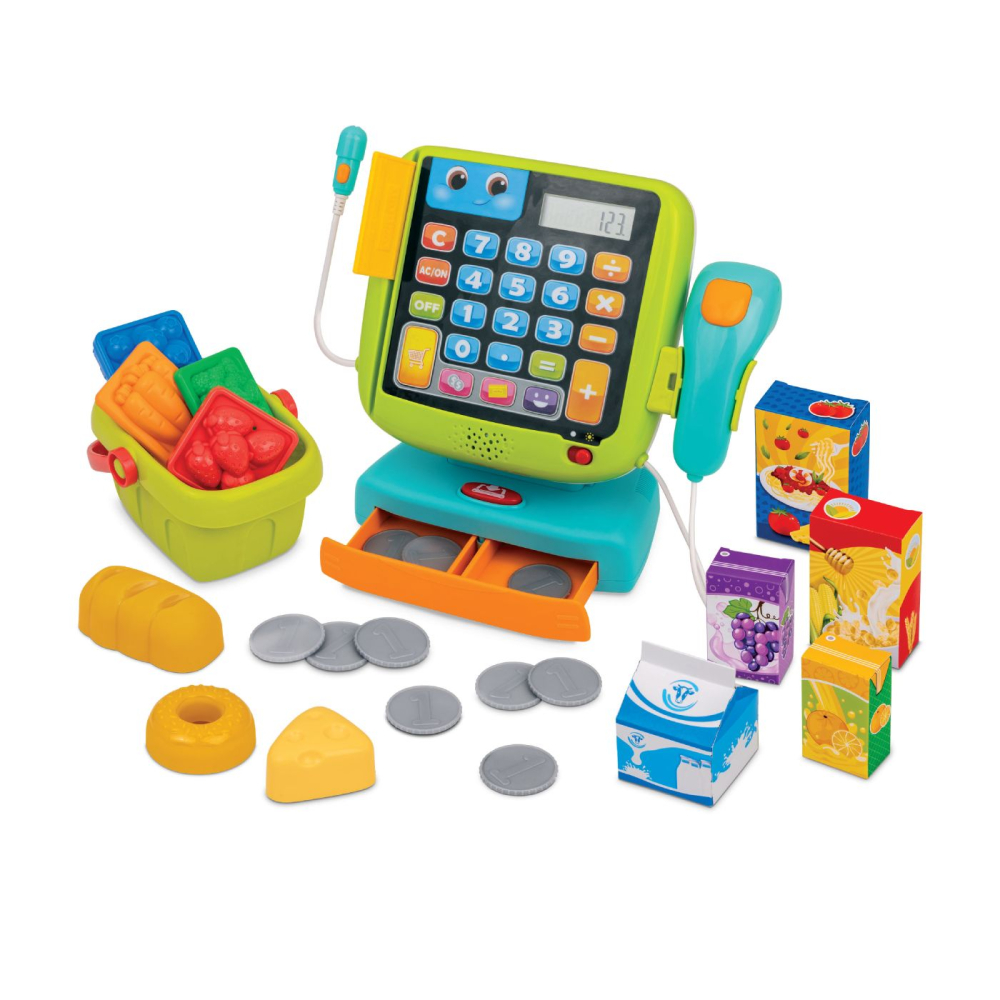 Winfun set casa de marcat interactiva cu accesorii copii varsta 2 ani - 6 ani [5]
