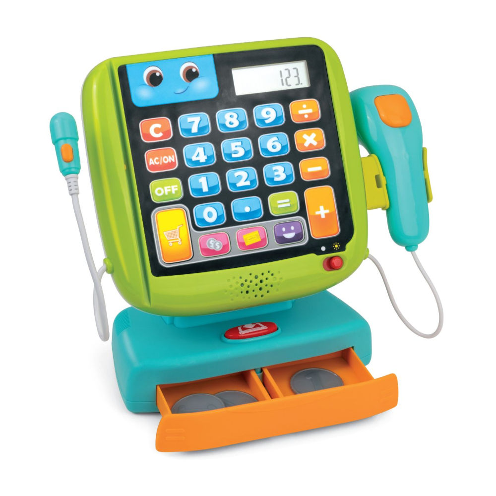 Winfun set casa de marcat interactiva cu accesorii copii varsta 2 ani - 6 ani [3]