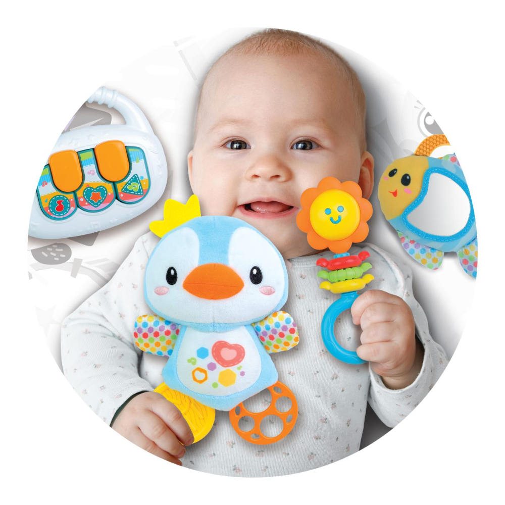 Winfun set jucarii interactive cadou pentru nou nascuti copii varsta 0 luni - 2 ani [3]