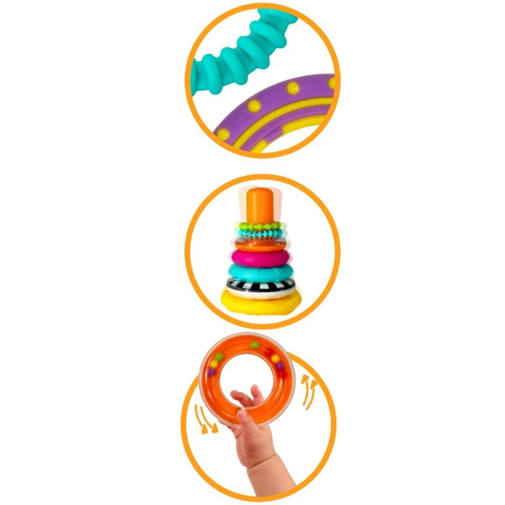 Winfun stivuitor cu inele senzorial copii varsta 6 luni - 3 ani [7]
