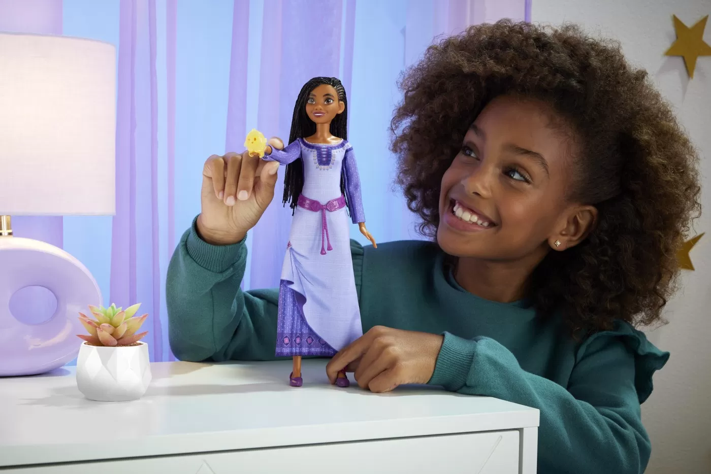 Wish papusa asha care canta, varsta de la 3 ani la 7 ani [3]