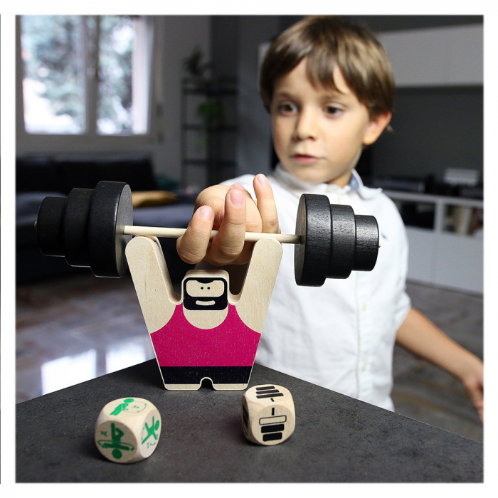 Woody Builder, joc de motricitate din lemn, Milaniwood, 6+ ani [3]