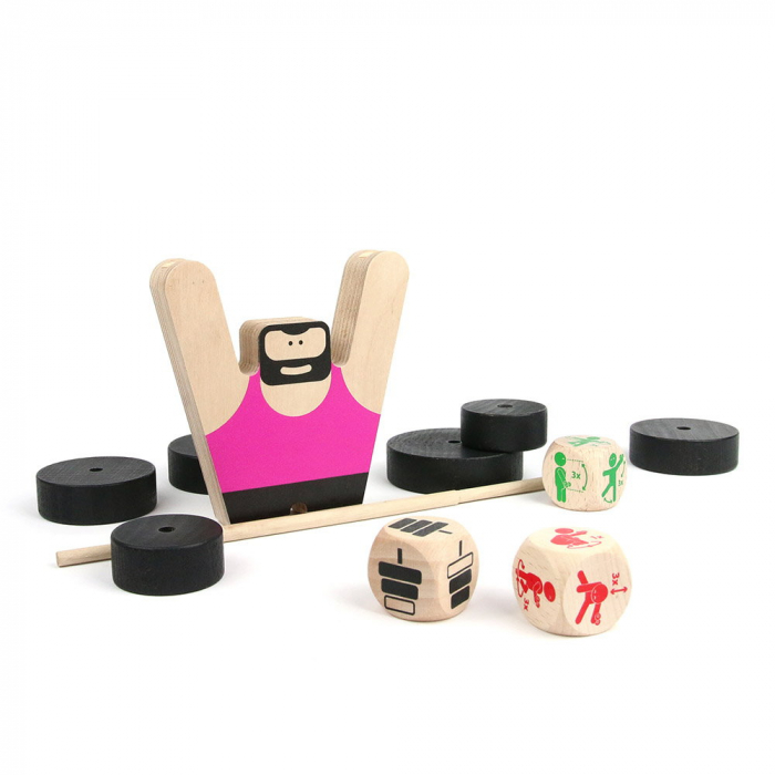Woody Builder, joc de motricitate din lemn, Milaniwood, 6+ ani [2]