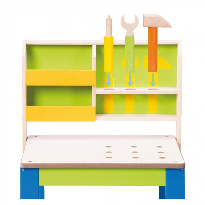 Work Bench, banc de lucru cu scule, Wonderworld, 3-7 ani [3]