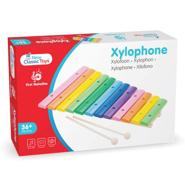 Xilofon Lemn - 12 note colorate [5]