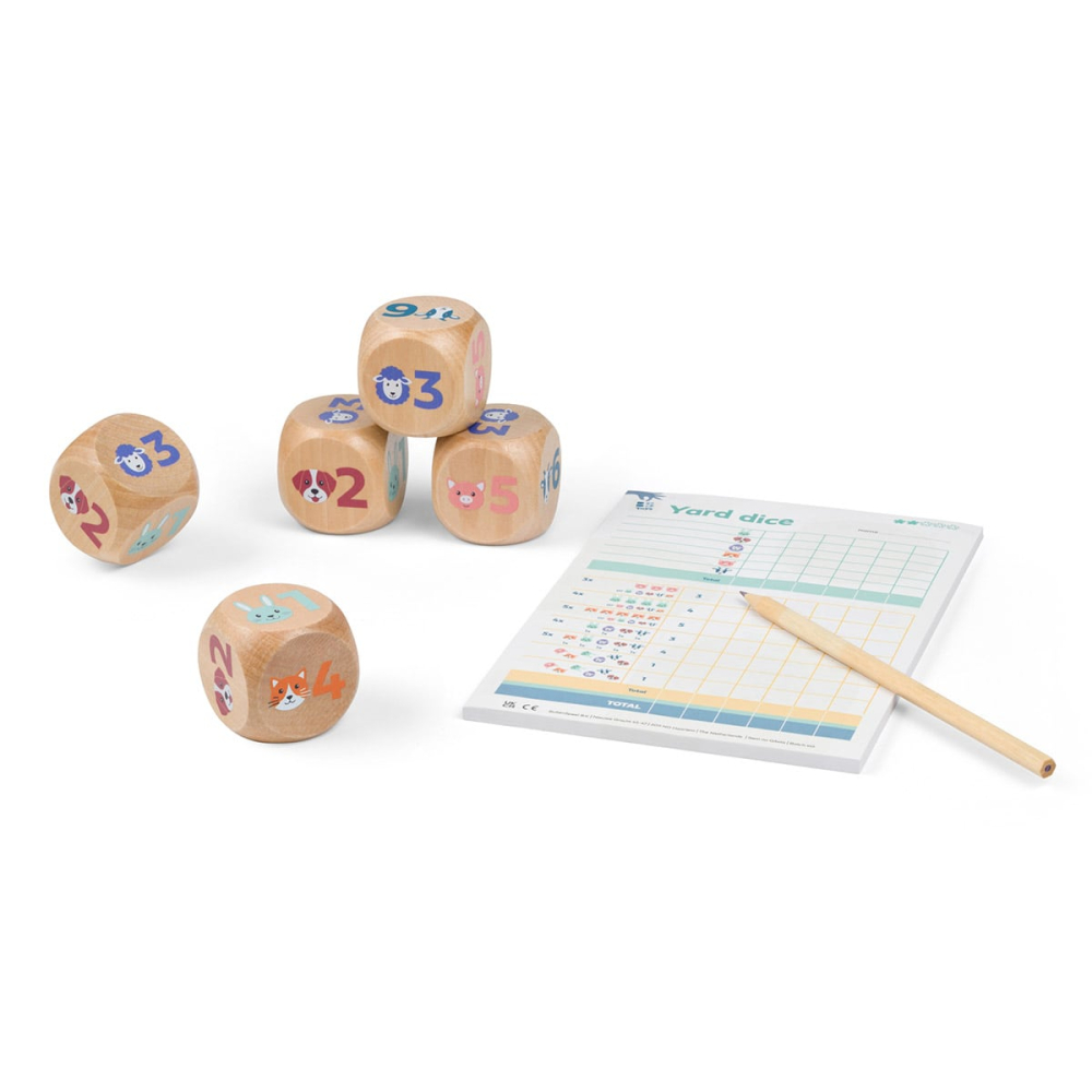 Yatzy Junior, joc cu zaruri din lemn, copii varsta 6+ ani [4]