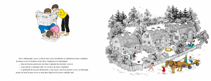 Ziua Copilului în satul Harmalaia-de Astrid Lindgren, ilustratii de Ilon Wikland [3]