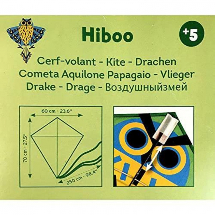 Jucarii de exterior, plaja si parc, Zmeu de inaltat Hiboo, Djeco [5]