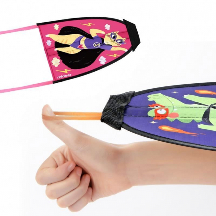 Zmeu pentru copii, pisica, aerodinamic, model pop-up, usor de asamblat [4]