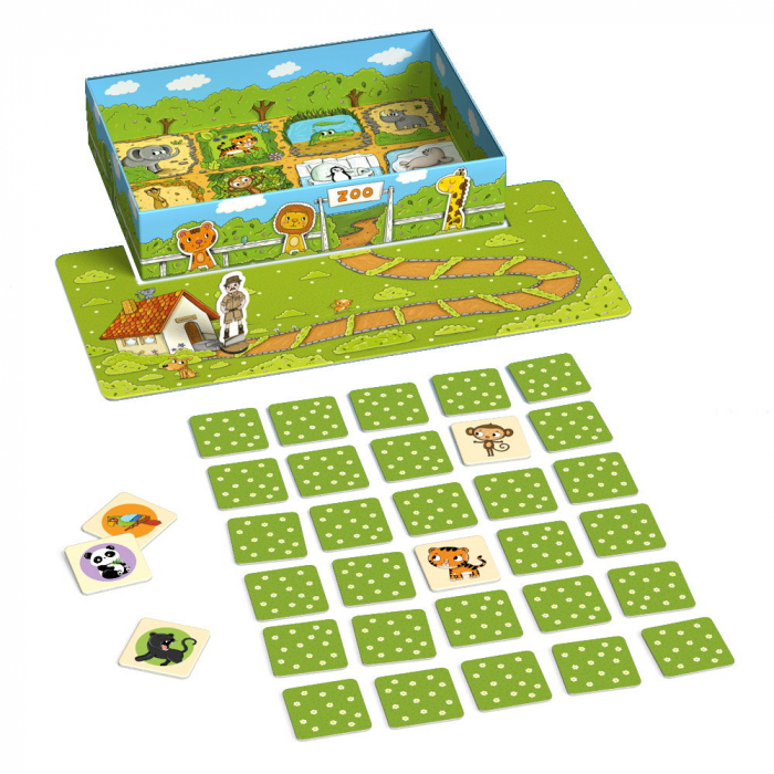 Zoo memória, kooperációs memória játék, 5+ ani [3]
