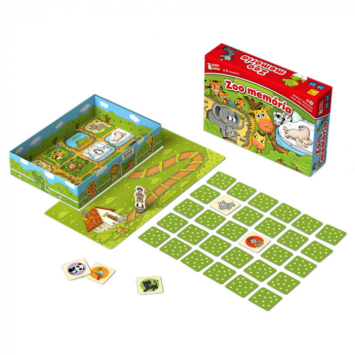 Zoo memória, kooperációs memória játék, 5+ ani [2]