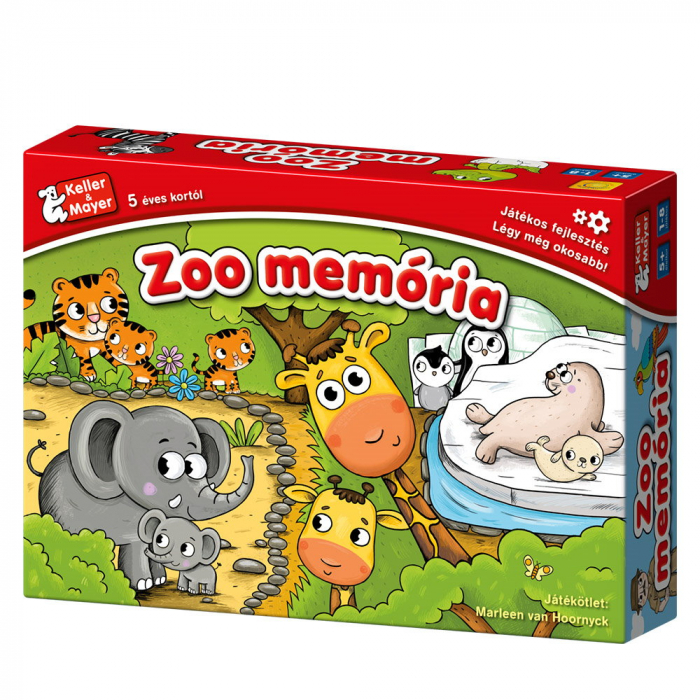 Zoo memória, kooperációs memória játék, 5+ ani [1]