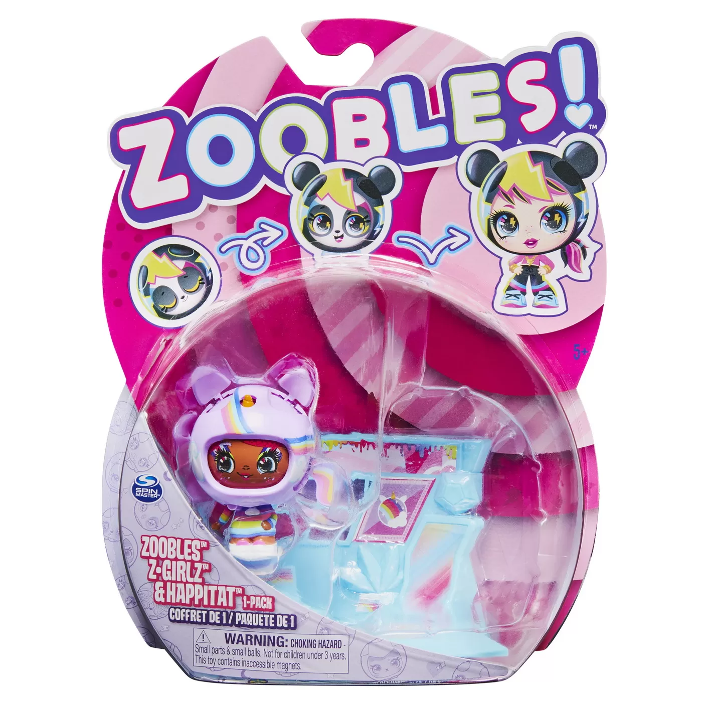 Zoobles z-girlz figurina de transformare fetita unicorn, varsta de la 5 ani la 12 ani [1]